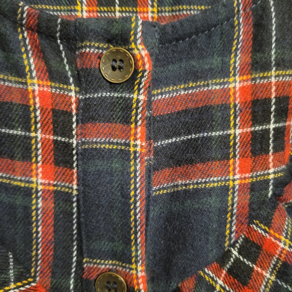 Oddi Red and Blue Plaid Blouse - Picture 4 of 8